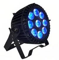 RGBAW Flat Par Color Pucks IP65